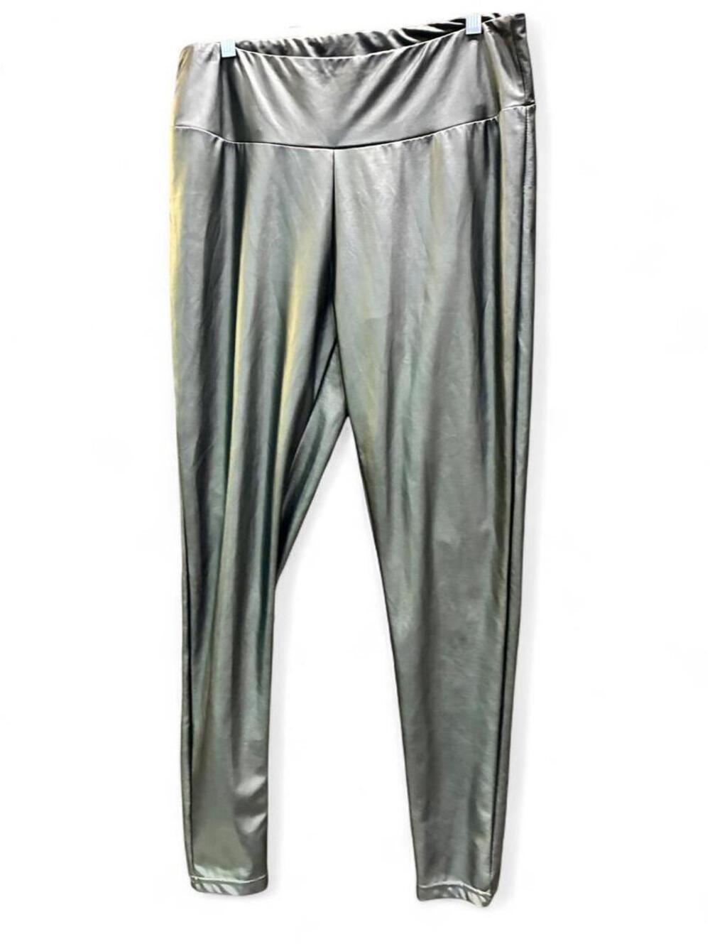 Primark Women's Silver and Grey Legging